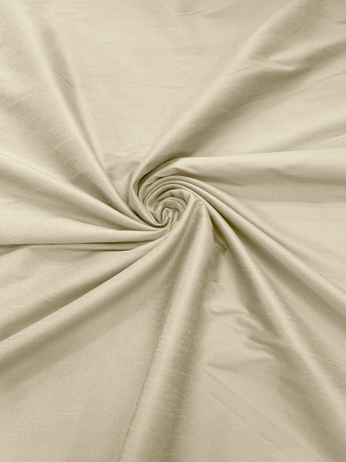 Polyester Dupioni Faux Polyester Fabric - Solid, 55" Width (1 Yard)