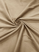 Polyester Dupioni Faux Polyester Fabric - Solid, 55" Width (1 Yard)