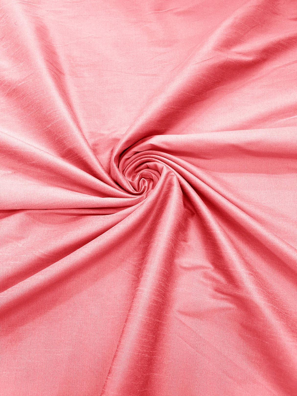 Polyester Dupioni Faux Polyester Fabric - Solid, 55" Width (1 Yard)
