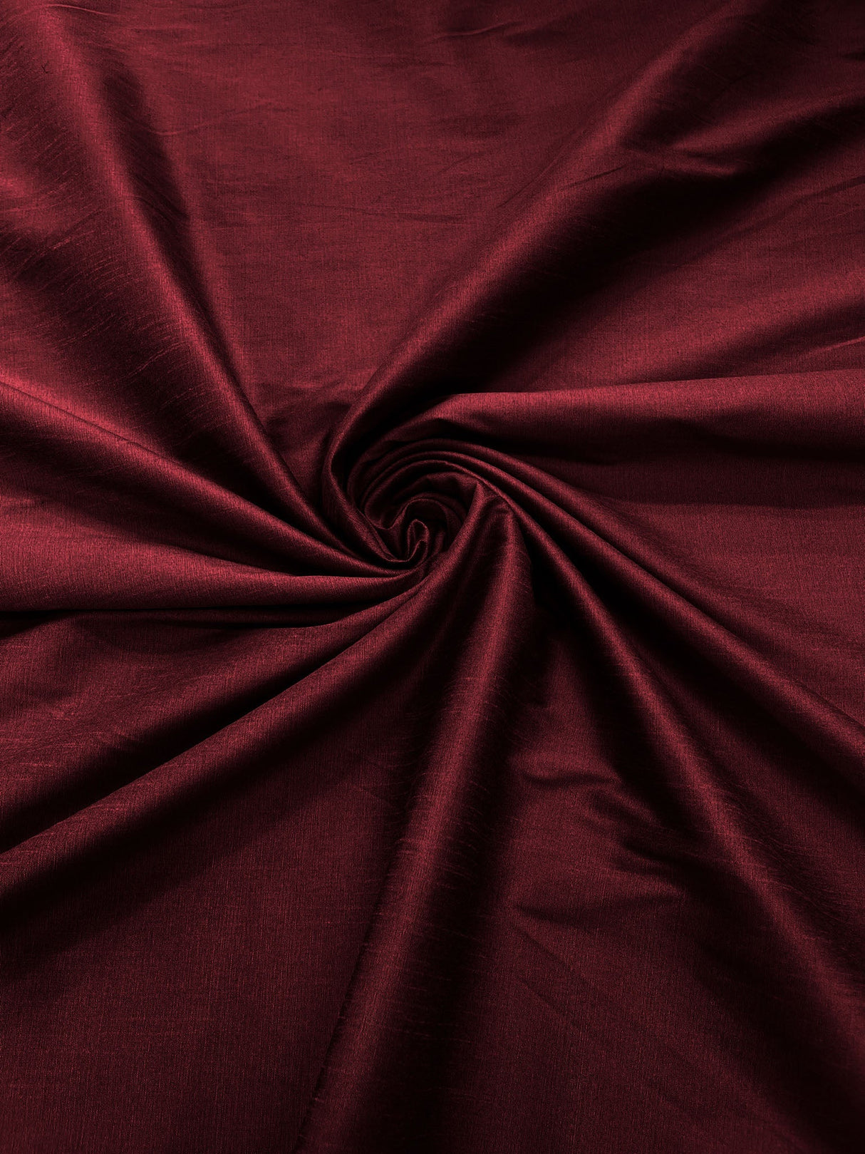 Polyester Dupioni Faux Polyester Fabric - Solid, 55" Width (1 Yard)