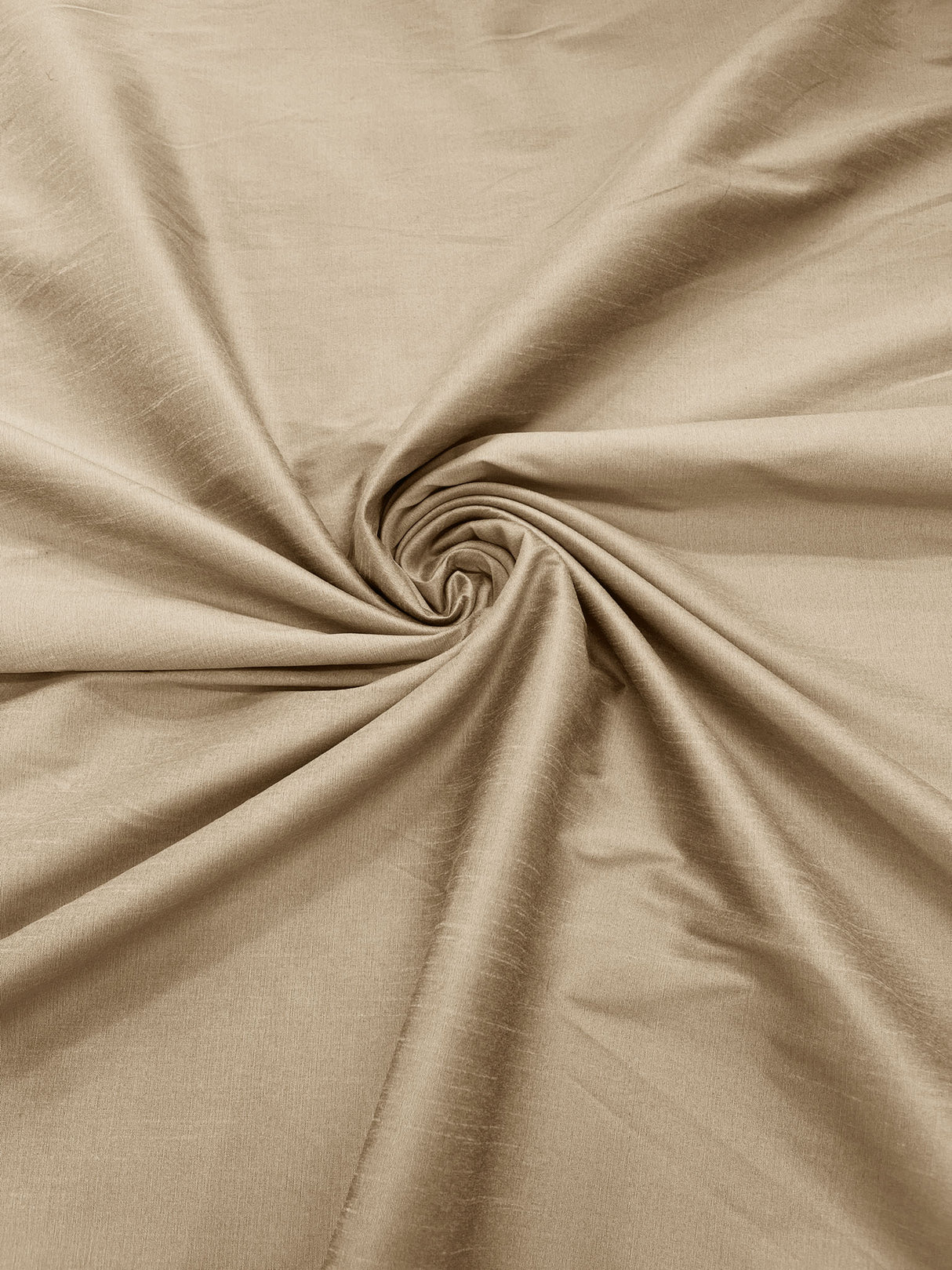 Polyester Dupioni Faux Polyester Fabric - Solid, 55" Width (1 Yard)