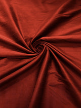 Polyester Dupioni Faux Polyester Fabric - Solid, 55" Width (1 Yard)