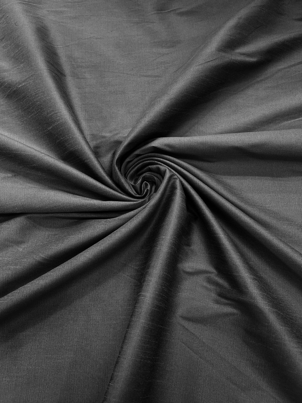 Polyester Dupioni Faux Polyester Fabric - Solid, 55" Width (1 Yard)