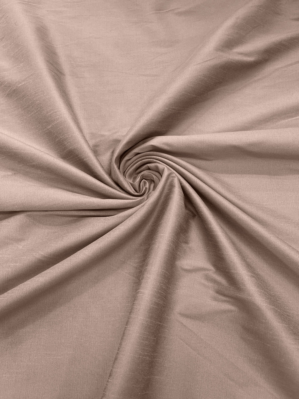 Polyester Dupioni Faux Polyester Fabric - Solid, 55" Width (1 Yard)
