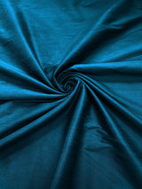 Polyester Dupioni Faux Polyester Fabric - Solid, 55" Width (1 Yard)