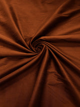 Polyester Dupioni Faux Polyester Fabric - Solid, 55" Width (1 Yard)