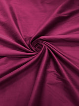 Polyester Dupioni Faux Polyester Fabric - Solid, 55" Width (1 Yard)