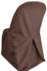 Polyester Folding Chair Cover Chocolate