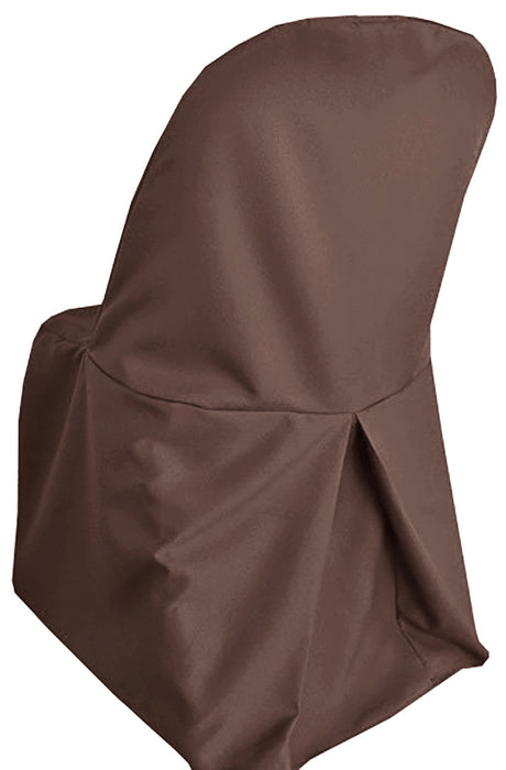 Polyester Folding Chair Cover Chocolate