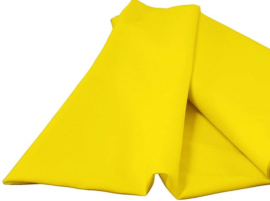 Polyester Poplin Fabric - Solid Color, 60" Width (1 Yard)