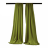 Polyester Poplin Fabric - Backdrop Drape Curtain Panel, Curtain Room Divider, 5 Feet Wide X 9 Feet High, 2 Panels (1 Set)