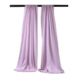 Polyester Poplin Fabric - Backdrop Drape Curtain Panel, Curtain Room Divider, 5 Feet Wide X 9 Feet High, 2 Panels (1 Set)
