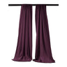 Polyester Poplin Fabric - Backdrop Drape Curtain Panel, Curtain Room Divider, 5 Feet Wide X 9 Feet High, 2 Panels (1 Set)