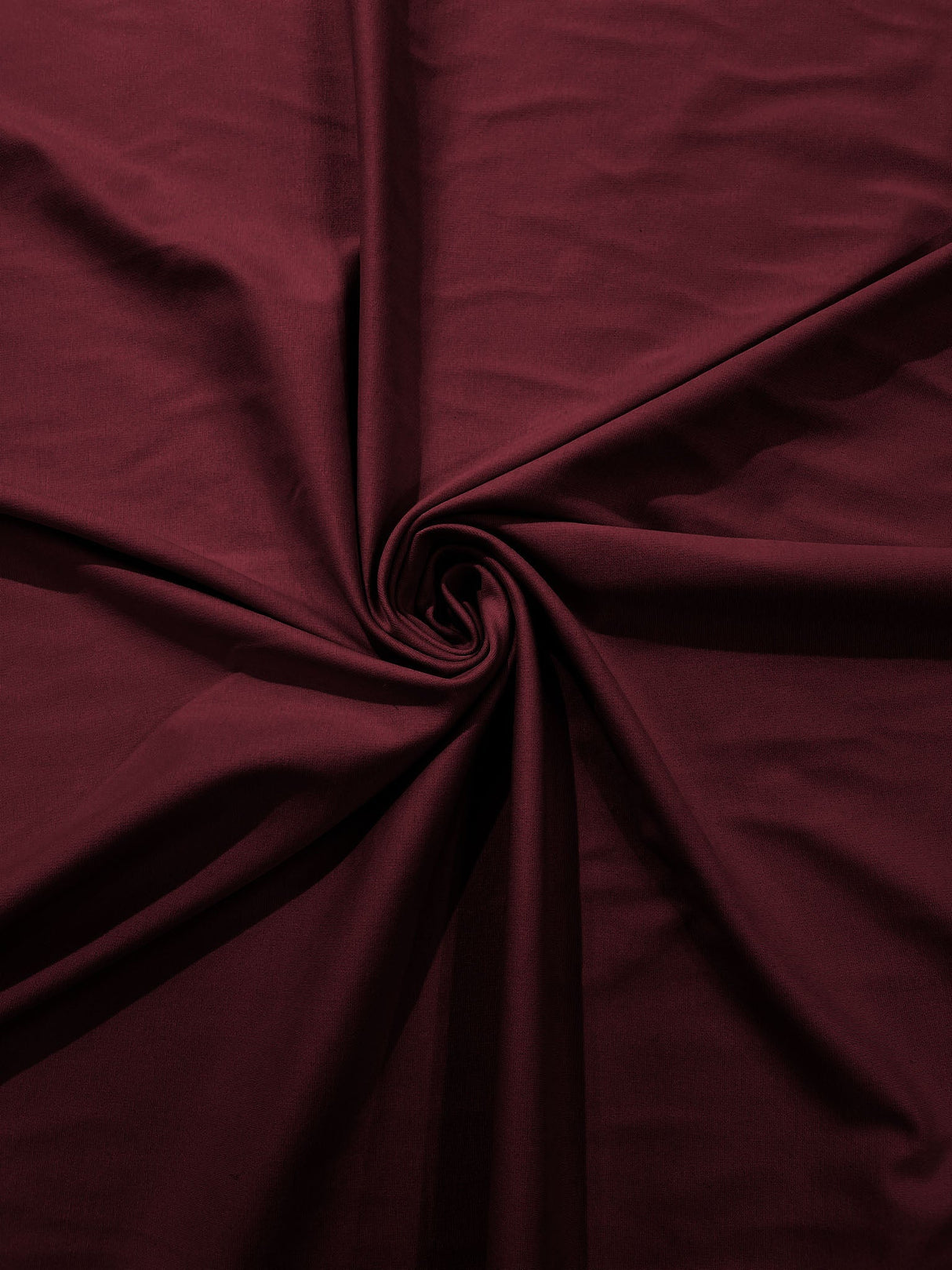 Ponte De Roma Polyester Rayon Spandex Fabric - Solid Color, 320 GSM Knit, Sold By The Yard (1 Yard)