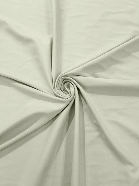 Ponte De Roma Polyester Rayon Spandex Fabric - Solid Color, 320 GSM Knit, Sold By The Yard (1 Yard)