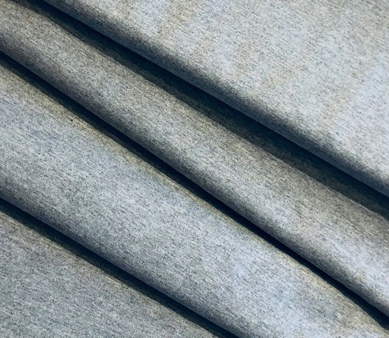 Ponte De Roma Polyester Rayon Spandex Fabric - Solid Color, 320 GSM Knit, Sold By The Yard (1 Yard)