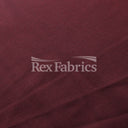 Ponte Viscose Viscose Polyester Spandex Fabric - Black, Burgundy, Hunter, 58-60" Width, 320 GSM (1 Yard)