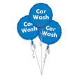 Foil Balloon Pop Car Wash 3 Pack