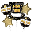 New Year’s Balloon Bouquet