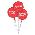 Foil Balloon Pop Garage Sale 3 Pack