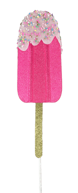 21" Hot Pink Sprinkle Popsicle Spray