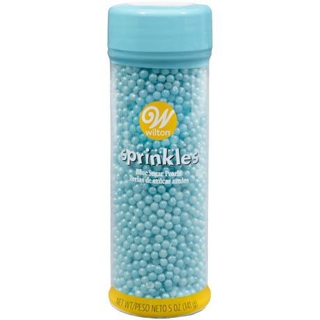 Wilton Blue Sugar Pearls Sprinkles – 5 oz.