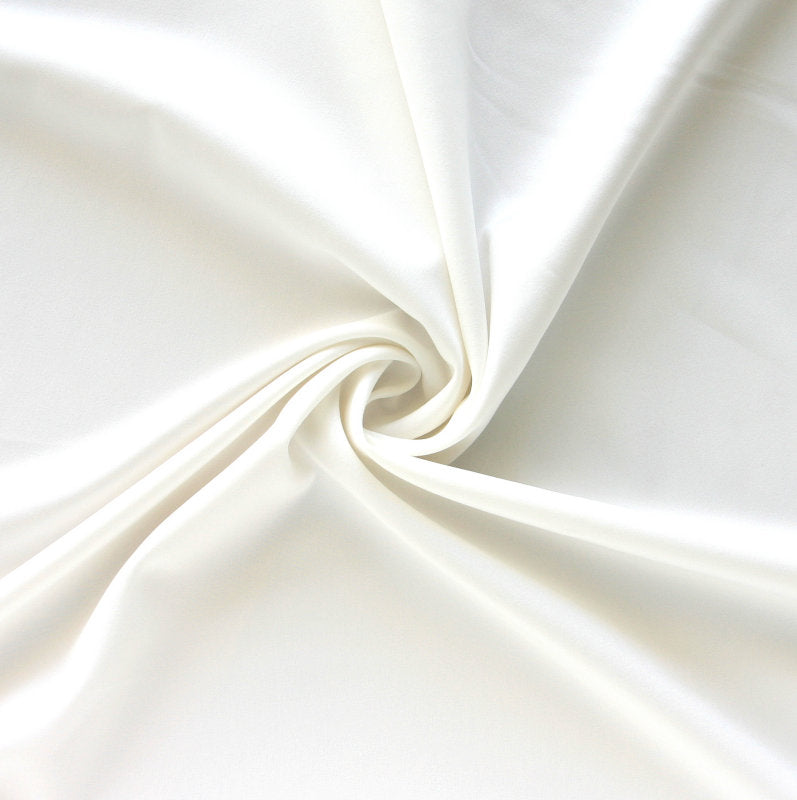 Stretch Woven Fabric Porcelain Off White