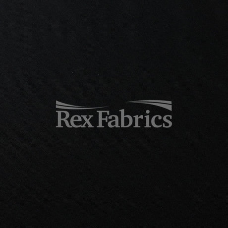 Power PFP Polyester Spandex Fabric - Black or White Solid, 4-Way Stretch, 58" Width (1 Yard)