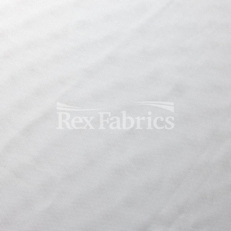 Power PFP Polyester Spandex Fabric - Black or White Solid, 4-Way Stretch, 58" Width (1 Yard)