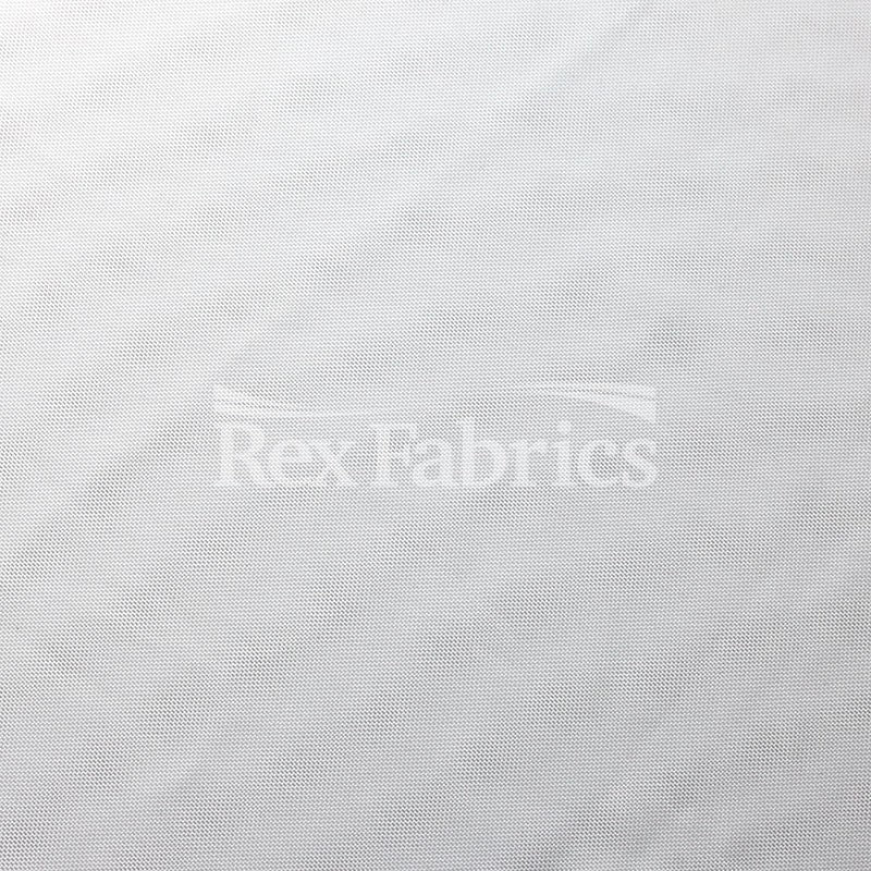Power PFP Polyester Spandex Fabric - Black or White Solid, 4-Way Stretch, 58" Width (1 Yard)