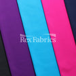 Power Plus Nylon Spandex Fabric - Solid, 58/60" Width, Multiple Colors (1 Yard)