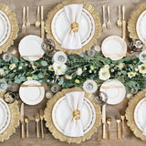 Gold Reef Acrylic Charger Plate 13 Inch