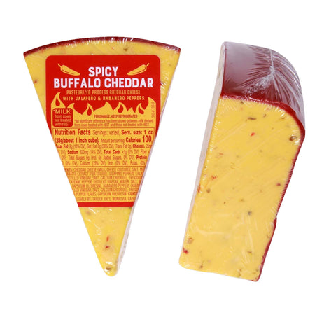 Spicy Buffalo Cheddar Cheese – Hot & Tangy Gourmet Cheese