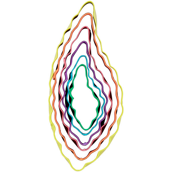 Wilton Leaf-Shaped Fondant Cut-Out Set, 6-Piece