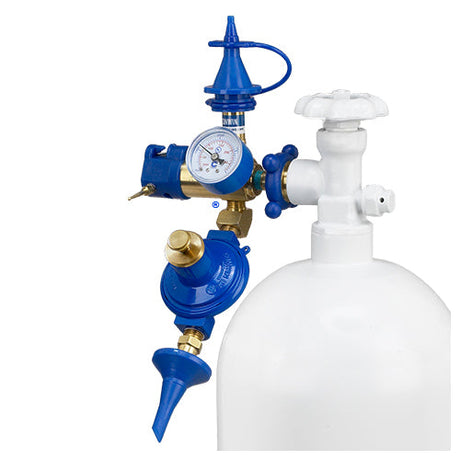 Bubble Inflator with Soft-Touch Push Valve