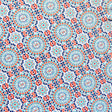 Swim Knit Nylon Spandex Preppy Mosaic Print