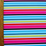Nylon Spandex Swimsuit Fabric Preppy Stripe