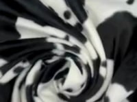 1 Yard Faux Fur Cow Print Fabric 460 GSM Soft Stretchy Material 60 Inch Width for Costumes, Crafts & Home Décor 100% polyester