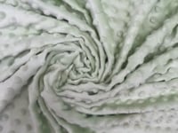 1 Yard Ultra Soft Minky Dot Fleece Plush Fabric 100 Percent Polyester for Crafts 60 Inch Width