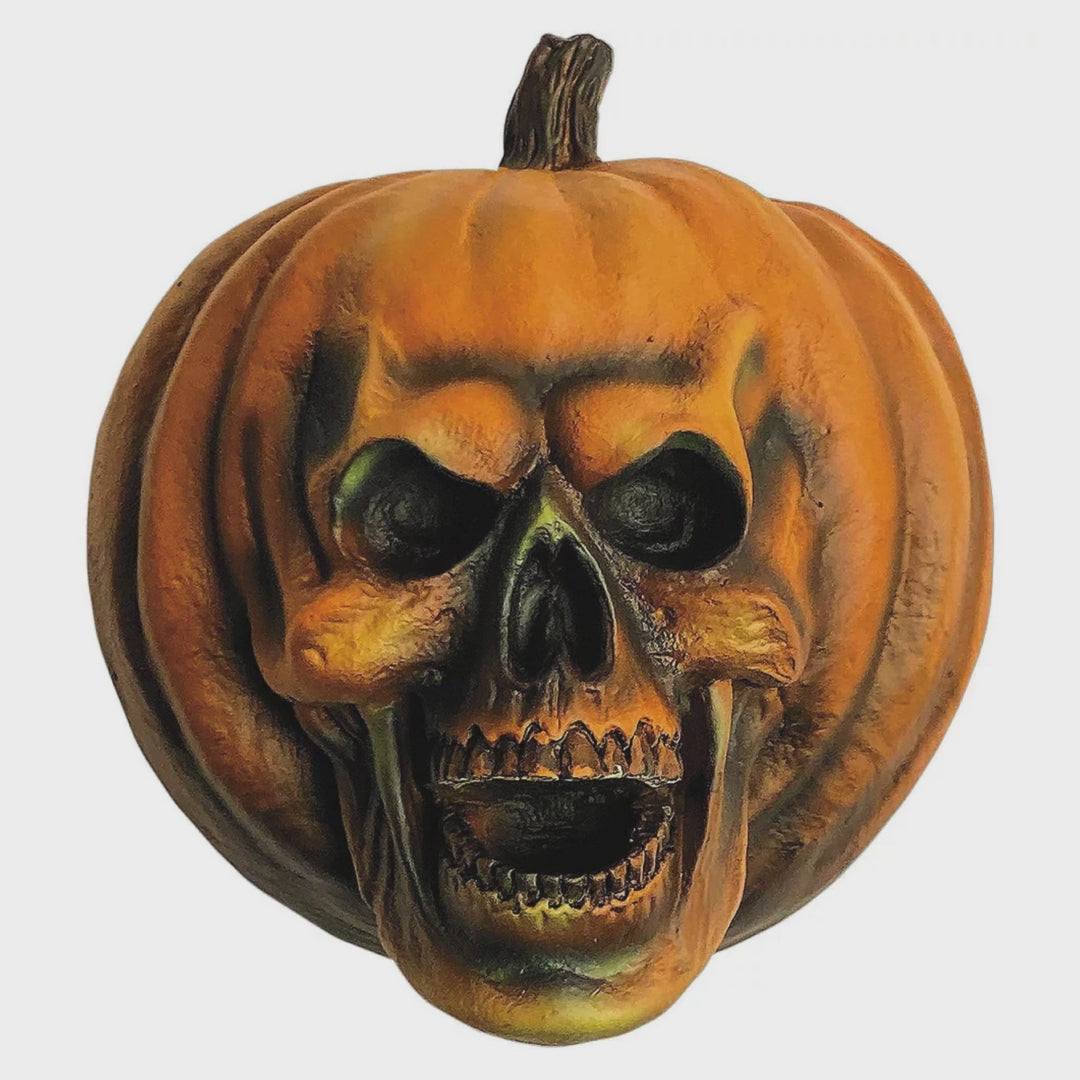 7 3/4" Raccoon Skeleton Plastic Outdoor Halloween Decoration