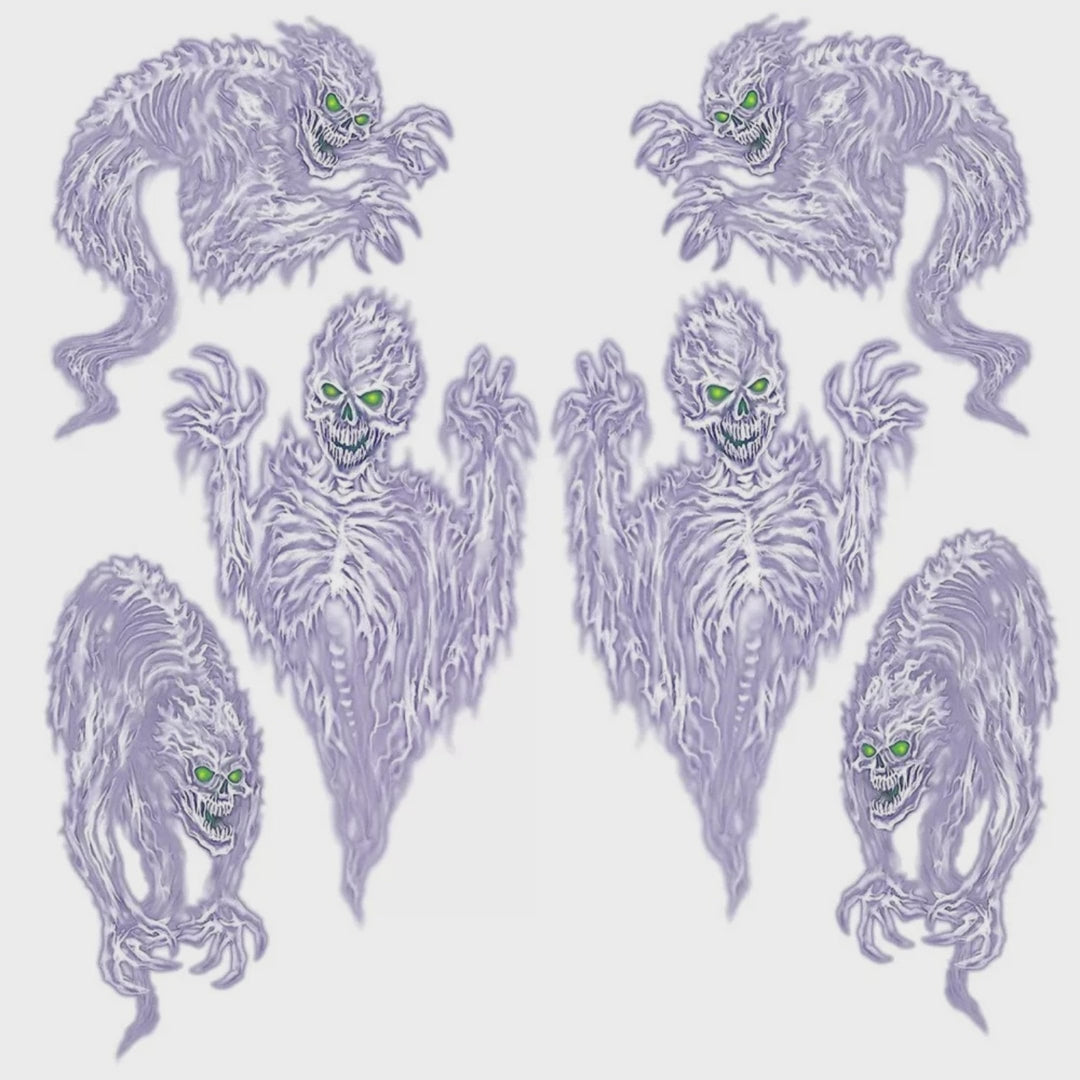 Scary Spirit Props Halloween Ghostly Wall Decorations Seasonal Decor 31/39 Inch