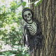 15 3/4" Hanging Waving Skeleton Reaper Creeper Halloween Decoration