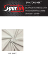 Pro-Stretch Ribbed Fleece White