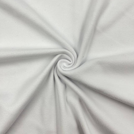Pro-Stretch Ribbed Fleece White