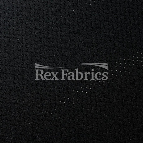 Pro Mesh Nylon Spandex Fabric - Black Solid, 58/60" Width (1 Yard)