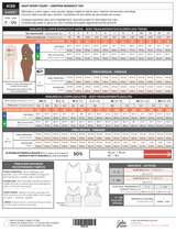 Sewing Pattern Audrey Cropped Workout Top by Jalie