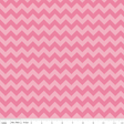 Cotton Lycra Knit Fabric Small Chevron Hot Pink Tonal
