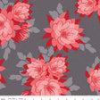 Cotton Lycra Jersey Knit Desert Bloom Main Gray