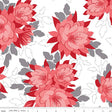 Cotton Lycra Jersey Knit Desert Bloom Red by Riley Blake Designs