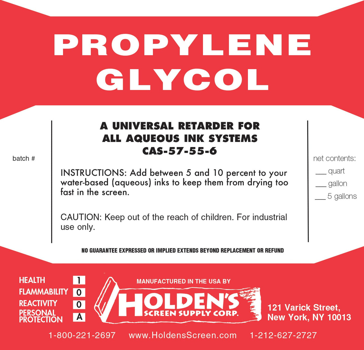 Propylene Glycol Propylene Glycol Fabric - Water Based Paint Flow Agent, Clear Liquid (8Oz)